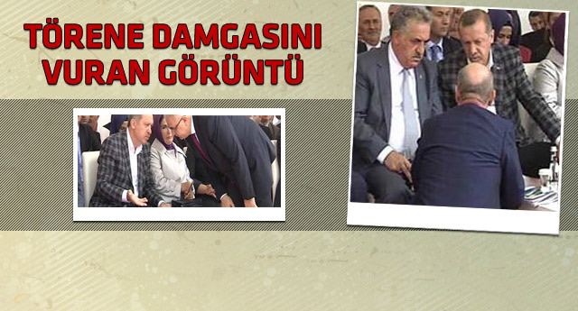 Başbakan Erdoğan, Bakan Bayraktar ve Vali'ye çıkıştı
