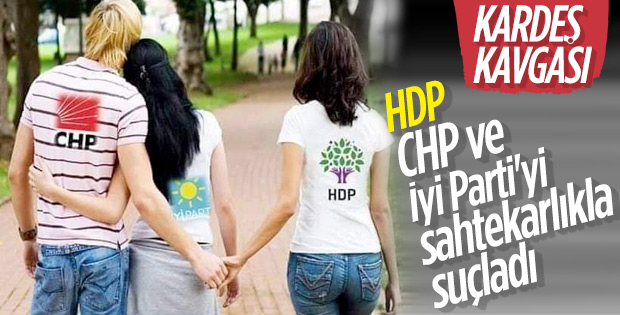 HDP'den CHP ile İyi Parti'ye sahte evrak suçlaması