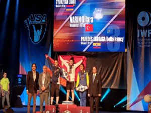 Güneysu Spor Kulubü Sporcusu Milli Halterciden Dünya Rekoruyla 3 Altın Madalya
