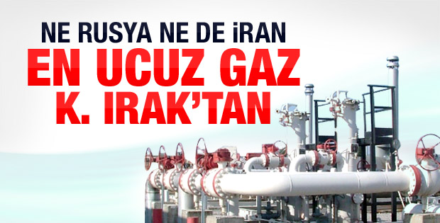 Kuzey Irak'tan Türkiye'ye ucuz doğalgaz jesti