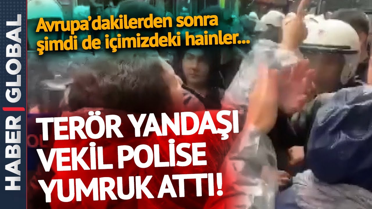 Polise yumruk atan HDP'li vekil hakkında fezleke düzenlendi
