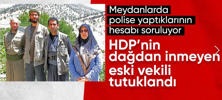Eski HDP milletvekili Hüda Kaya tutuklandı