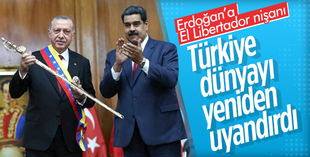 Erdoğan ve Maduro'dan ortak açıklamalar