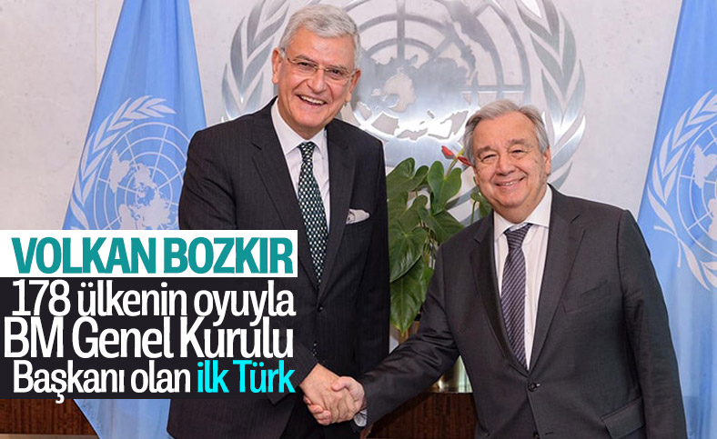 BM 75. Genel Kurul Başkanlığı'na bir Türk Seçildi